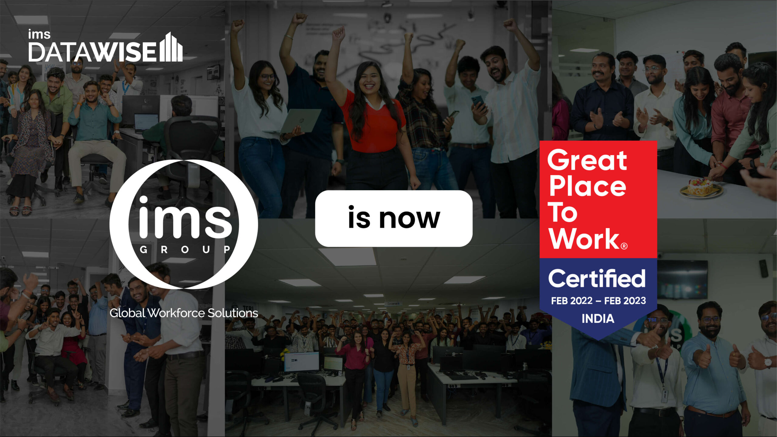 IMS Group is now Great Place to Work-Certified™!